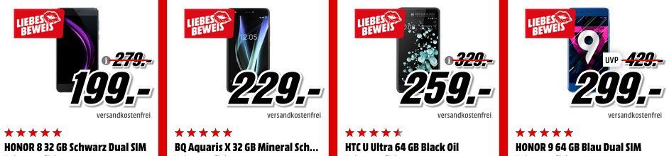 Media Markt Liebesbeweis: viele günstige Top Artikel (Handys, Laptops, TVs, Wearables, Haushalt...)