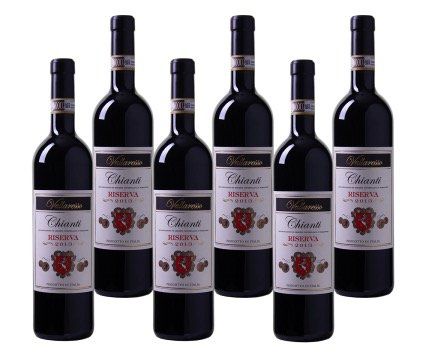 6 Flaschen Vallaresso Chianti Riserva DOCG für 35,94€