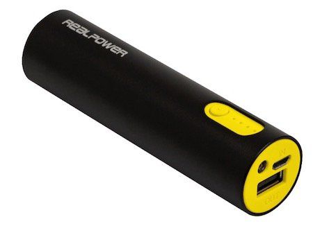 Saturn: Realpower PB 260 Powerbank mit 2.600 mAh für 2,99€ (statt 7€)   nur Abholung!