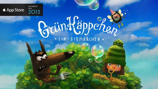 Grünkäppchen Kinder App für iOS gratis (statt 2,99€)