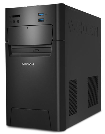 MEDION AKOYA P5314   Mini Tower PC mit: i5,2TB HDD, 128GB SSD, 8GB RAM für 539,99