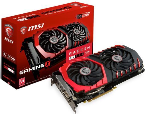 MSI Radeon RX 480 Gaming X 8GB für nur 224,35€ (statt 250€)