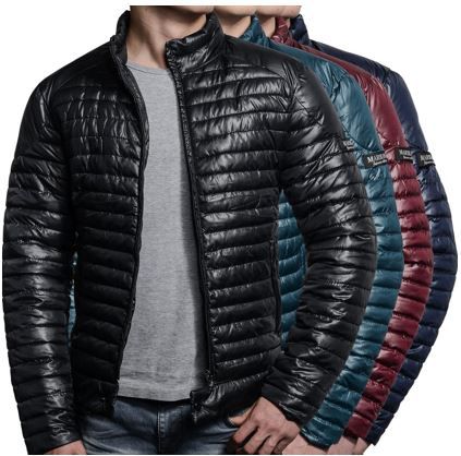 Marikoo Cherokee   Herren Übergangs Winter Stepp Jacken für 29,90€