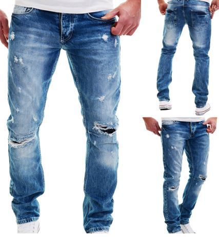 Merish J1154   Destroyed Herren Jeans für 19,90€