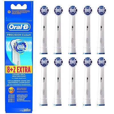 10er Pack Braun Oral B Precision Clean Aufsteckbürsten für 17,90€ (statt 23€)