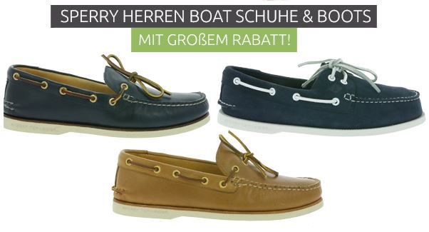 Sperry Herren Boat Schuhe ab 79,99€