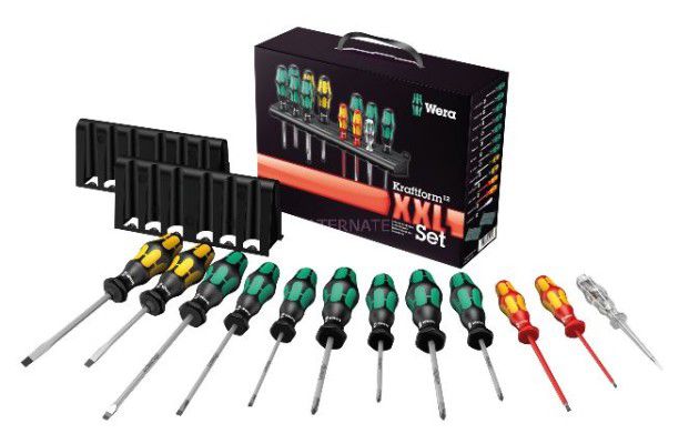 12 tlg. Wera Schraubendreher Set Kraftform XXL für 26,94€ inkl VSK (statt 36€)