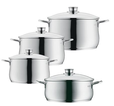 WMF Diadem Plus   4 teiliges Topf Set für 76,99€ (statt 84€)