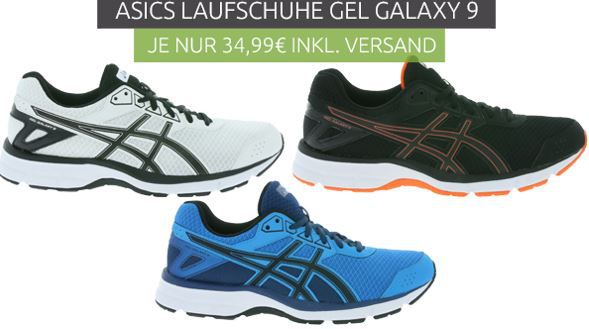 asics Gel Galaxy 9   Laufschuhe für Damen und Herren ab 29,99€