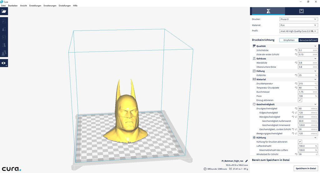 Der Anet A8   3D DIY Drucker im Test