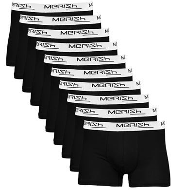 Merish 215b   10er Pack Herren Retro Boxershorts für 19,90€