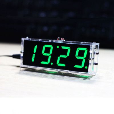 DIY LED Uhr   digitale Uhr im Bausatz ab 6,75€