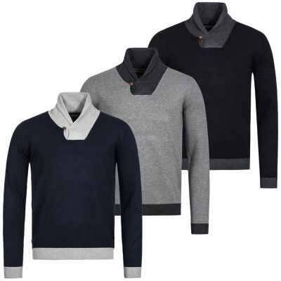 Kensington Eastside   Herren Sweatshirts mit Stehkragen Stanbury  für 13,99€ (statt 24€)