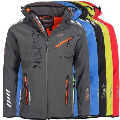 Geographical Norway Herren Outdoor Softshell Funktions Jacken für 52,42€ (statt 65€)