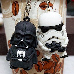 Schlüsselanhänger Stormtrooper oder Darth Vader für 0,18€