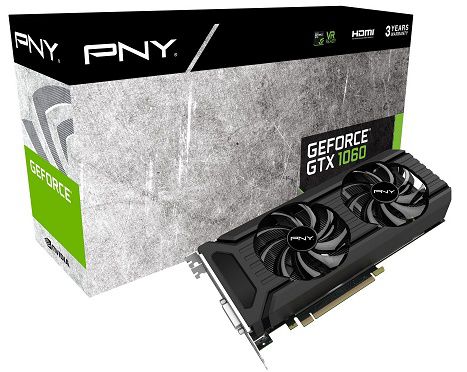 PNY GeForce GTX 1060 mit 6GB für 245,34€ (statt 275€)