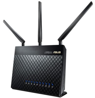 Asus RT AC68U AC1900 Black Diamond Dual Band WLAN Router für 94,99€ (statt 148€)