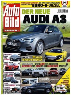 6 Ausgaben Auto Bild mini Abo GRATIS! (zzgl. 3,95€ VSK)   keine Kündigung notwendig