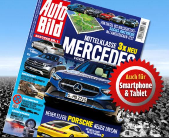 3 Monate AutoBild mit 13 Ausgaben für 29,90€ + 30€ Amazon Gutschein