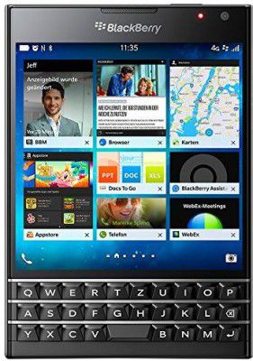 BLACKBERRY Passport Black Edition 32 GB für 119,99€ (statt 160€)