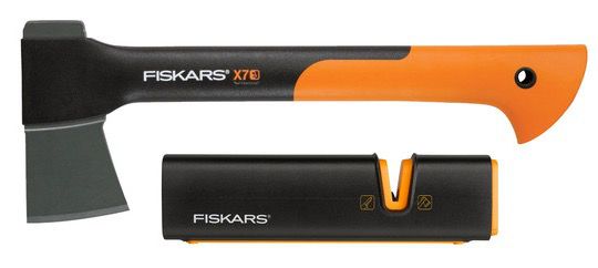 Fiskars X7 Universalaxt + Xsharp Schärfer für 33,90€ (statt 40€)