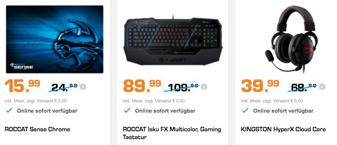 Chuck Norris wird 77! Sonderangebote bei Saturn   z.B. Logitech G502 Proteus Gaming Maus für 49,99€ (statt 65€)