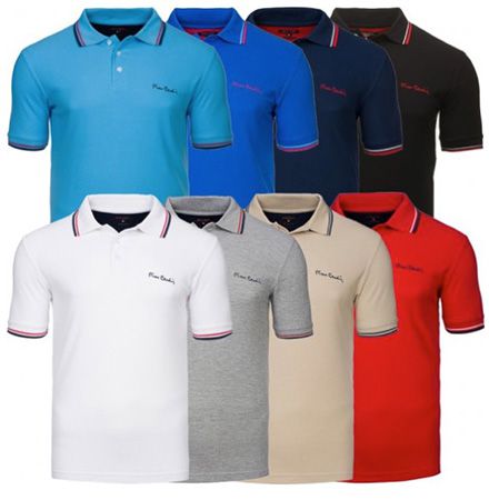 Pierre Cardin Tipped Herren Poloshirts für je 5,99€ (statt 16€)   Restgrößen!