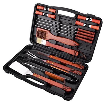 Magikthen Grillbesteck Set 18 teilig für 25,99€