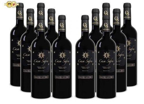12 Flaschen vom goldprämierten Terra Alta DO Gran Reserva Rotwein für 47,88€