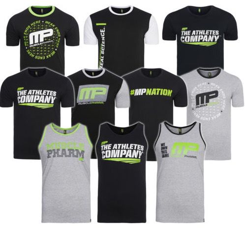 Musclepharm Herren Shirts oder Tanktops für je 4,99€