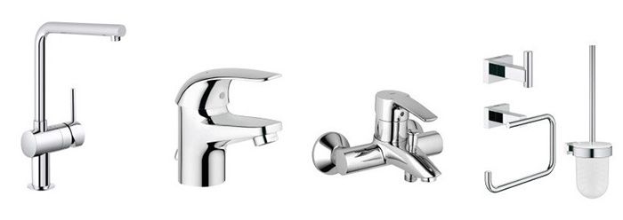 Grohe Sale bei Veepee   z.B. Bade  und Duschsysteme, vieles für WC und Küche