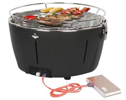 El Fuego Tulsa Tisch Holzkohlegrill inkl. Tragetasche für 49,94€ (statt 59€)