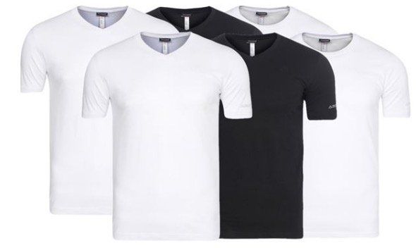 4er Pack Kappa Sebbo 2 oder Tobias Herren T Shirts (L 2XL) für 12,99€ (statt 25€)