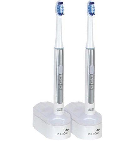 Oral B Pulsonic Slim   Doppelpack Zahnbürsten für 49,99€ (statt 74€)