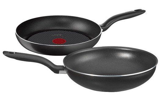 Tefal Hard Titanium Set mit 24cm Pfanne + 28cm Wok für 40,90€ (statt 54€)