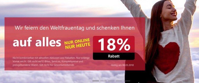 18% Rabatt auf vieles bei A.T.U. für alle Frauen ab 18 Jahren   z.B. Maxi Cosi Easyfix Basis für 107€ (statt 129€)