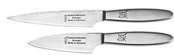 Gehring Damast Messer Set:  Santoku + Sashimimesser für 49,99€