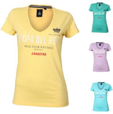 Gaastra  Carvel Tee WN   Damen T Shirt mit V Neck ab 17,95€