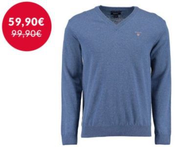 Gant Herren Woll V Pullover für 59,90€ (statt 80€)