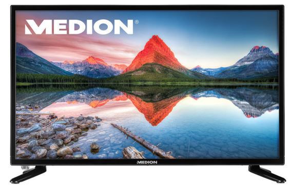 MEDION LIFE P12304   23,6 Zoll FullHD TV mit DVB T2 für 119,99 (statt 160€)