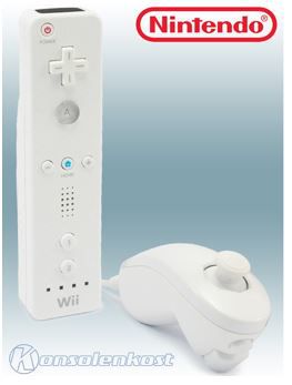 Nintendo Remote & Nunchuck: Wii in weiß für 14,99€