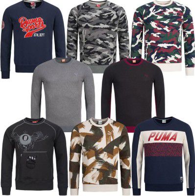 PUMA Crew Herren Sweatshirts für je 24,99€ 