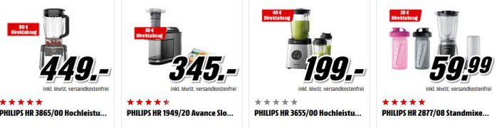 Media Markt Philips Artikel mit Sofortrabatt   günstige Haushaltsgeräte & Kaffeevollautomaten
