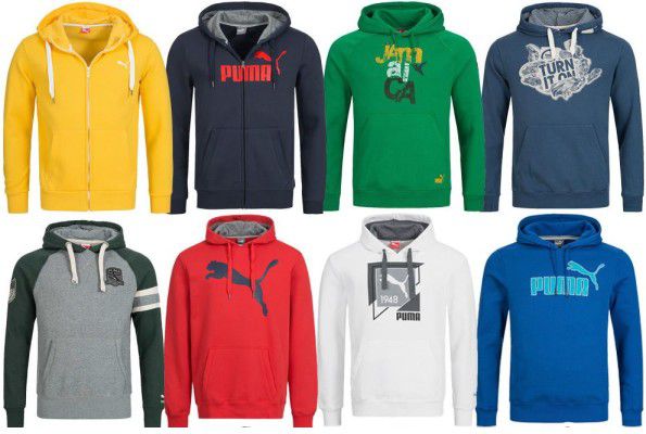 Puma Herren Hoodies bis 2XL für je 27,99€