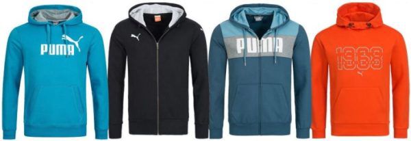 Puma Herren Hoodies bis 2XL für je 27,99€