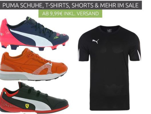 Puma Outlet46 Sale   mit Sneakern, Shorts, Shirts ab 9,99€   z.B. PUMA BMW MS Drift Cat 5  Herren Sneaker für 44,99€