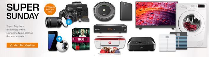 Saturn Super Sunday Deals   u.a. IROBOT Roomba 681 Saugroboter statt 403€ für 379€