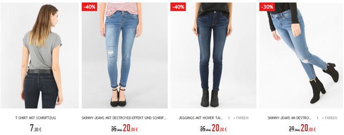 Pimkie mid season sale mit Rabatten bis zu 50% + 20% extra Rabatt