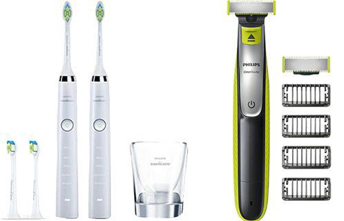 Philips HX 9334/34 Sonicare DiamondClean Schallzahnbürste + PHILIPS QP2531/21 OneBlade Rasierer für 188€ (statt 244€)