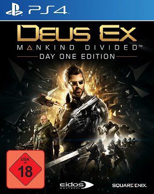 Deus Ex – Mankind Divided   Day One Edition (PS4) für 8,99€ (statt 15€)